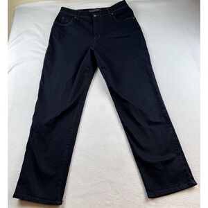 Gloria Vanderbilt Amanda Jeans Dark Wash Size 14 EUC
